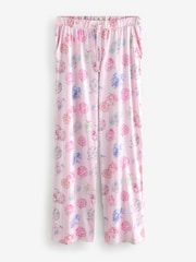 Shabby Chic by Rachel Ashwell® Blue/Pink Jersey Pumpkin Pyjamas - Image 8 of 11