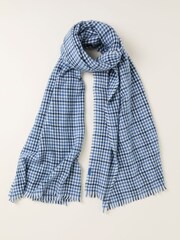 FatFace Blue Tweed Scarf - Image 1 of 2