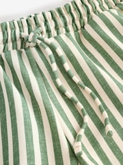 Shorts de passeio verde listrado Shabby Chic by Rachel Ashwell® - Imagem 7 de 7
