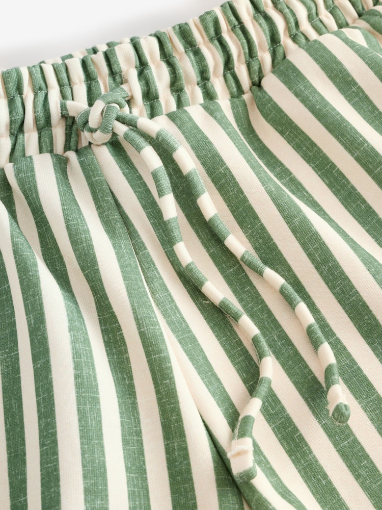 Shorts de passeio verde listrado Shabby Chic by Rachel Ashwell® - Imagem 7 de 7