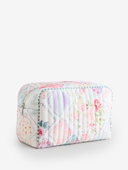 Shabby Chic by Rachel Ashwell® Pink Patchwork Quilted Wash Bag - Image 3 of 8