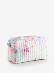 Shabby Chic by Rachel Ashwell® Pink Patchwork Quilted Wash Bag - Image 4 of 8