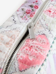Shabby Chic by Rachel Ashwell® Pink Patchwork Quilted Wash Bag - Image 6 of 8