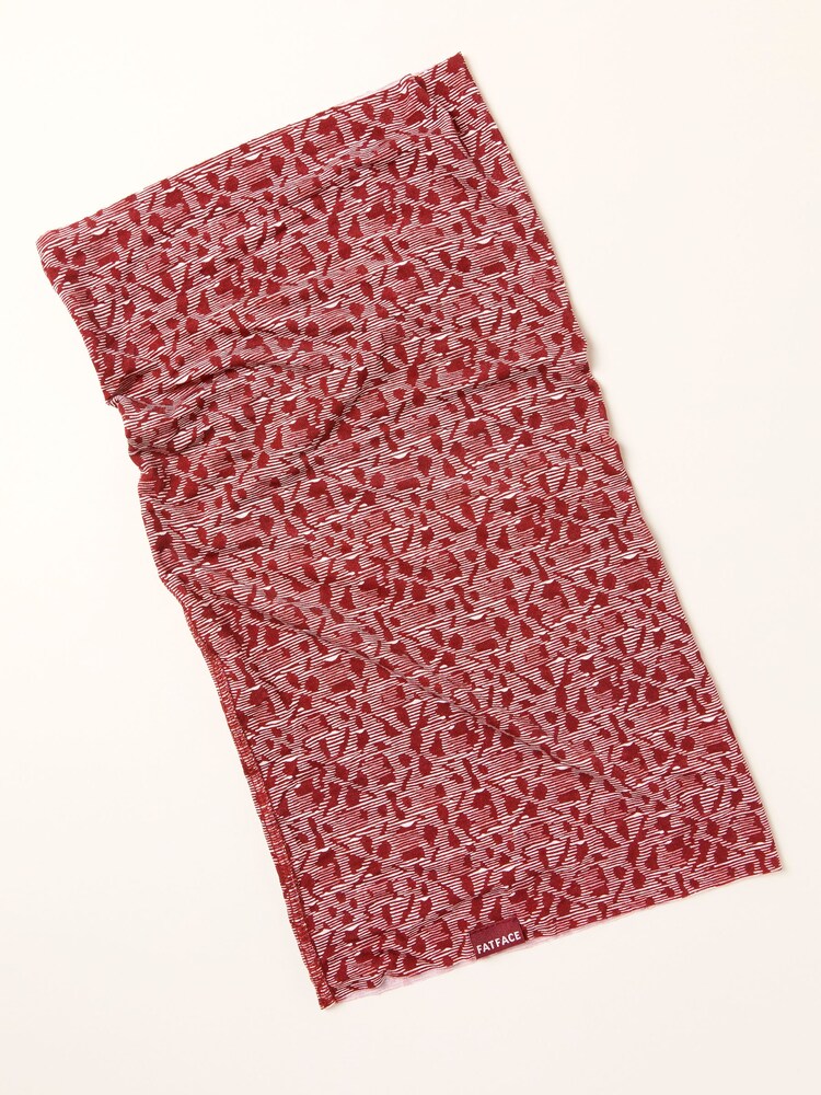 FatFace Red Ikat Print Multi Snood - Image 2 of 2