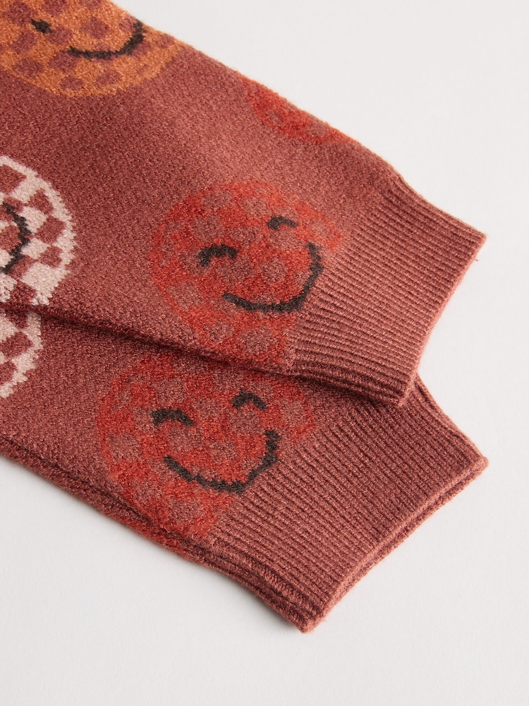 Rust Brown Faces Baby Knitted Top and Leggings Set (0mths-2yrs) - Image 14 of 14