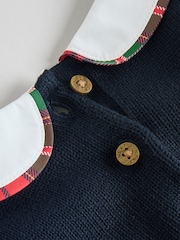 Navy Bear Knitted Jumper and Leggings Baby Set (0mths-3yrs) - Image 14 of 15