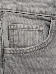 Mango Grey Danila Wide Leg High-Rise Full Length Jeans - Image 8 of 8