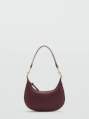 Mango Burgundy Shoulder Bag - Image 2 of 3