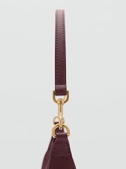 Mango Burgundy Shoulder Bag - Image 3 of 3