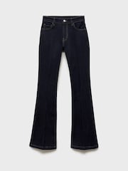 Mango Dark Blue Flare Jolene Jeans - Image 5 of 6