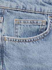 Mango Blue Matilda Medium-Rise Straight-Fit Jeans - Image 7 of 8