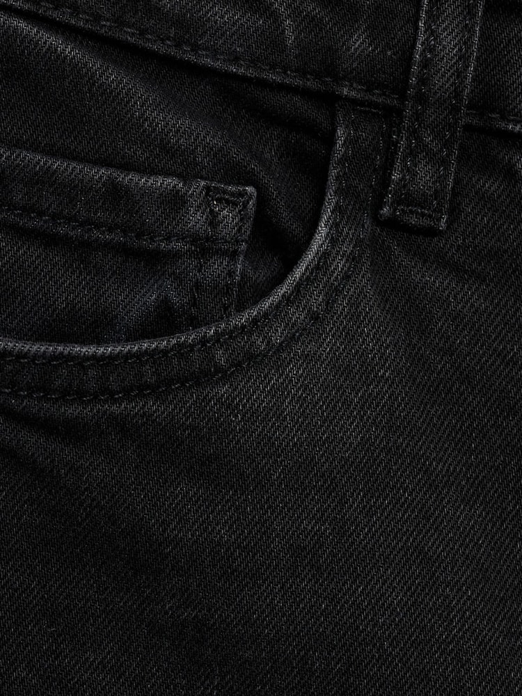 Mango Black Slim Mom Fit Comfort High Rise Jeans - Image 11 of 12