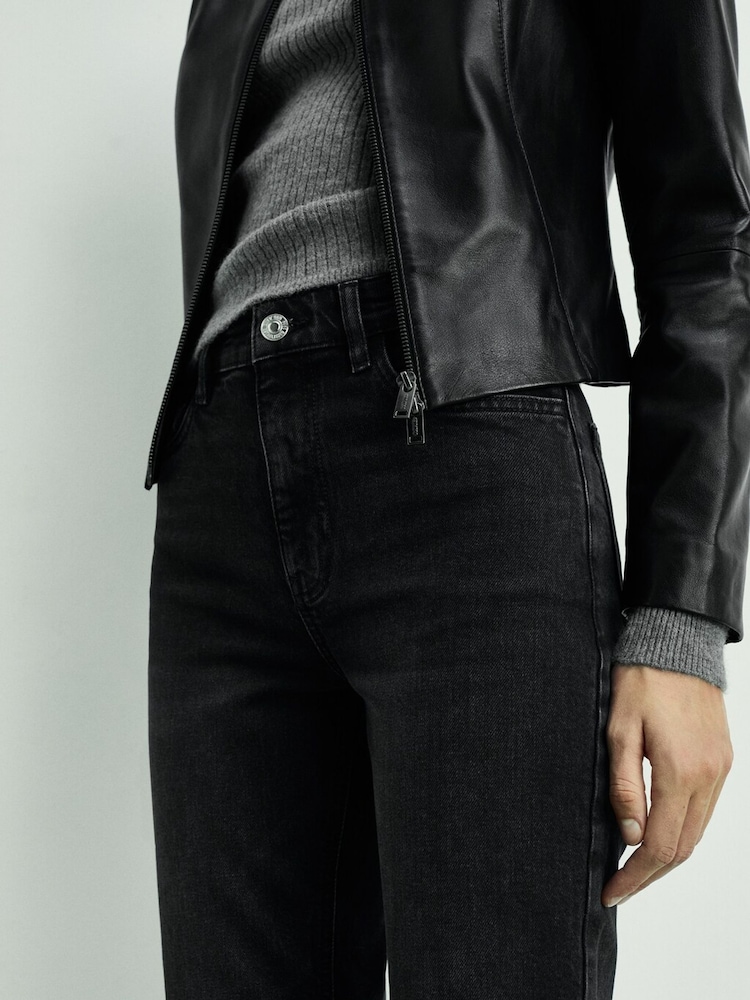 Mango Black Slim Mom Fit Comfort High Rise Jeans - Image 2 of 12