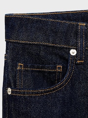 Mango Dark Blue Slim Mom Fit Comfort High Rise Jeans - Image 6 of 6
