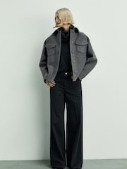 Mango Black Jeans Emma 100% Cotton Jeans - Image 1 of 7