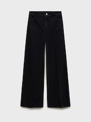 Mango Black Jeans Emma 100% Cotton Jeans - Image 6 of 7