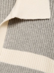 Mango Grey Collar Knitted Jumper - Image 6 of 6