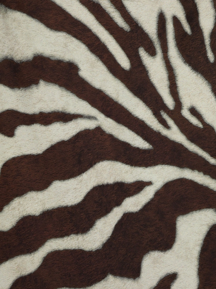 Mango Brown Animal Print Flared Alegra Dress - Image 7 of 7