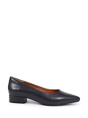 Jones Bootmaker Sunstone Wide Leather Court Shoes - Image 2 of 6