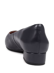 Jones Bootmaker Sunstone Wide Leather Court Shoes - Image 4 of 6