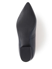 Jones Bootmaker Sunstone Wide Leather Court Shoes - Image 6 of 6