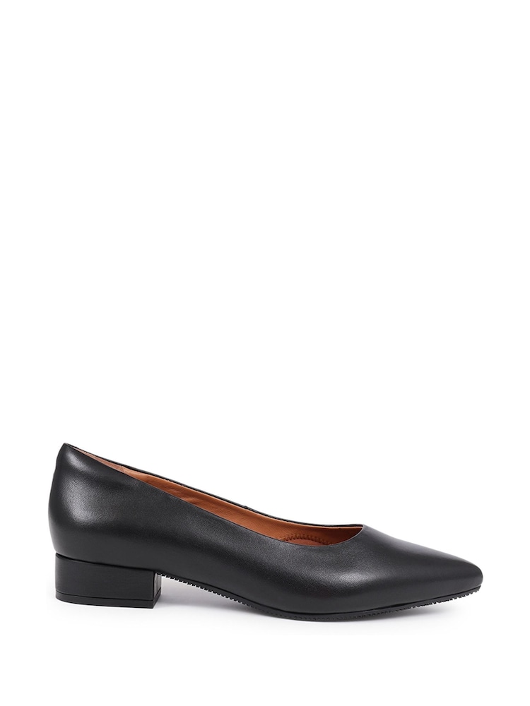 Jones Bootmaker Sunstone Leather Court Shoes - Image 2 of 6