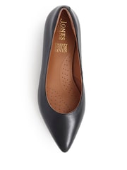 Jones Bootmaker Sunstone Leather Court Shoes - Image 5 of 6