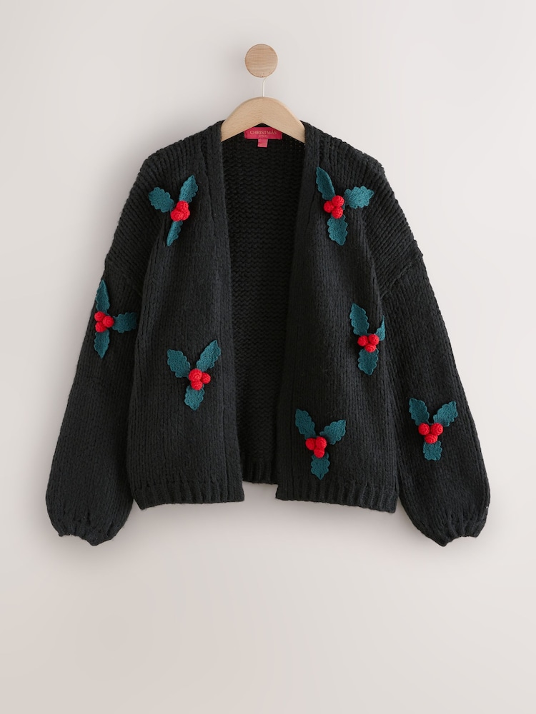 Black Christmas Jumper - Image 1 of 3 Black Christmas Jumper - Image 1 of 3