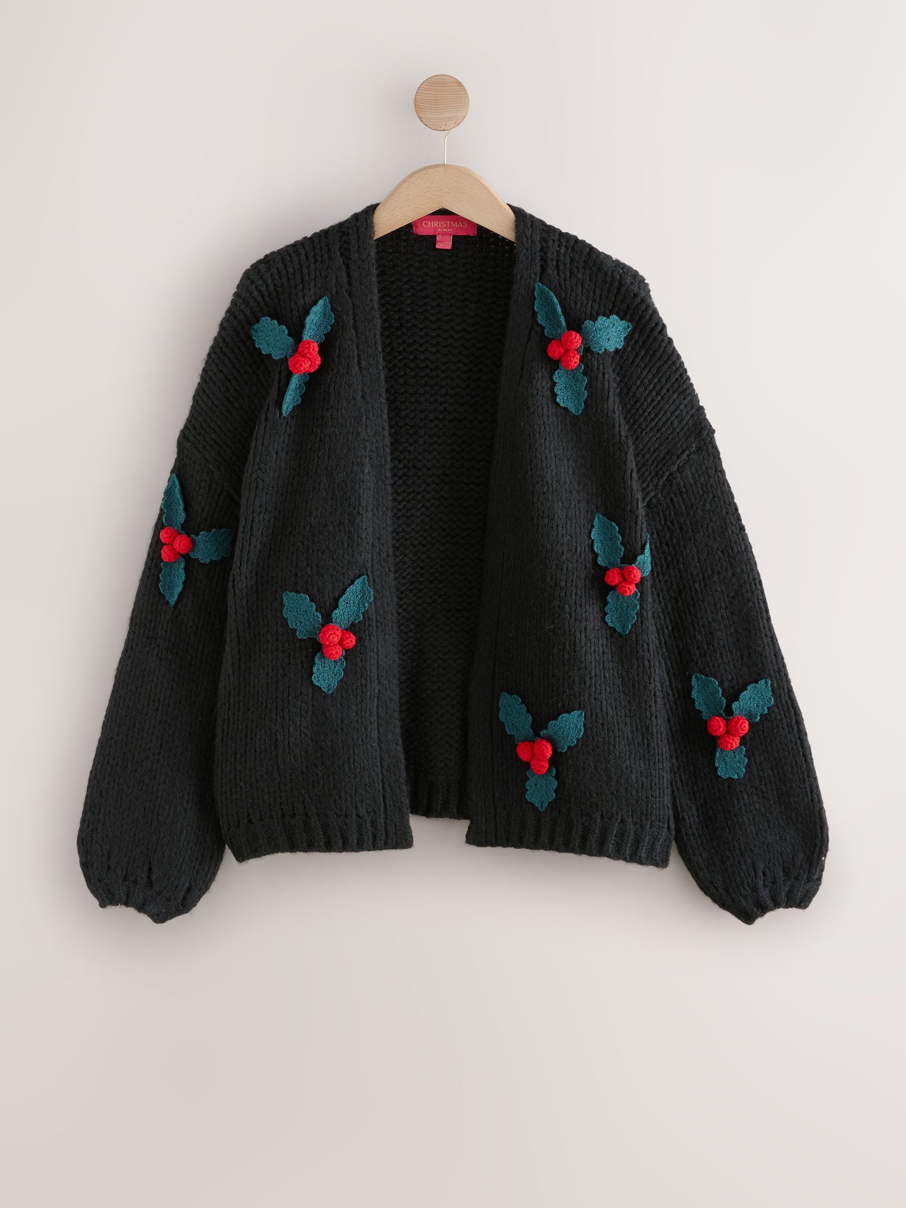 トップス THE NORTH FACE M'S HOLIDAY CARDIGAN XL Buy Black 3D Holly Chunky Christmas Cardigan from Next USA
