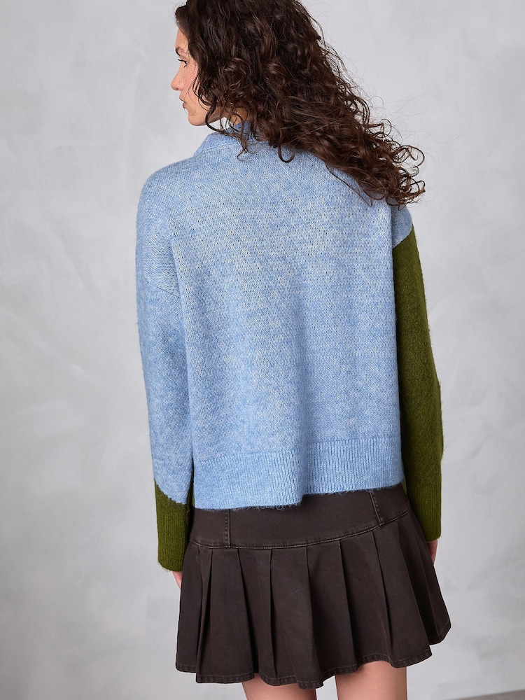 Robe Midi Trapèze NEXT Pour Femme - Taille 16, Col Carré, Imprimé Fleuri Multicolore En Viscose