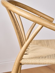 Jasper Conran London Oak Bray Bar Stool - Image 3 of 8