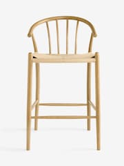 Jasper Conran London Oak Bray Bar Stool - Image 7 of 8