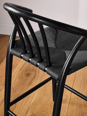 Jasper Conran London Black Bray Bar Stool - Image 4 of 8