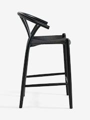Jasper Conran London Black Bray Bar Stool - Image 7 of 8