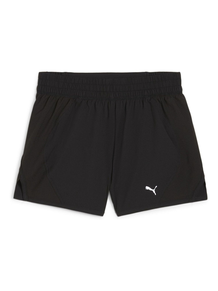 Puma Black Womens Run Velocity ULTRAWEAVE 4"  Running Shorts - Image 1 of 3