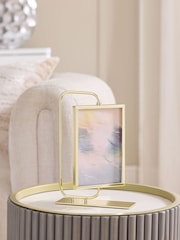 Gold Monaco Swivel Photo Frame - Image 1 of 1