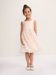 Phase Eight Pink Delilah Textured Floral Dress - Image 1 of 7