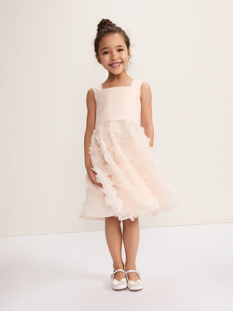 Phase Eight Pink Delilah Textured Floral Dress - Image 1 of 7