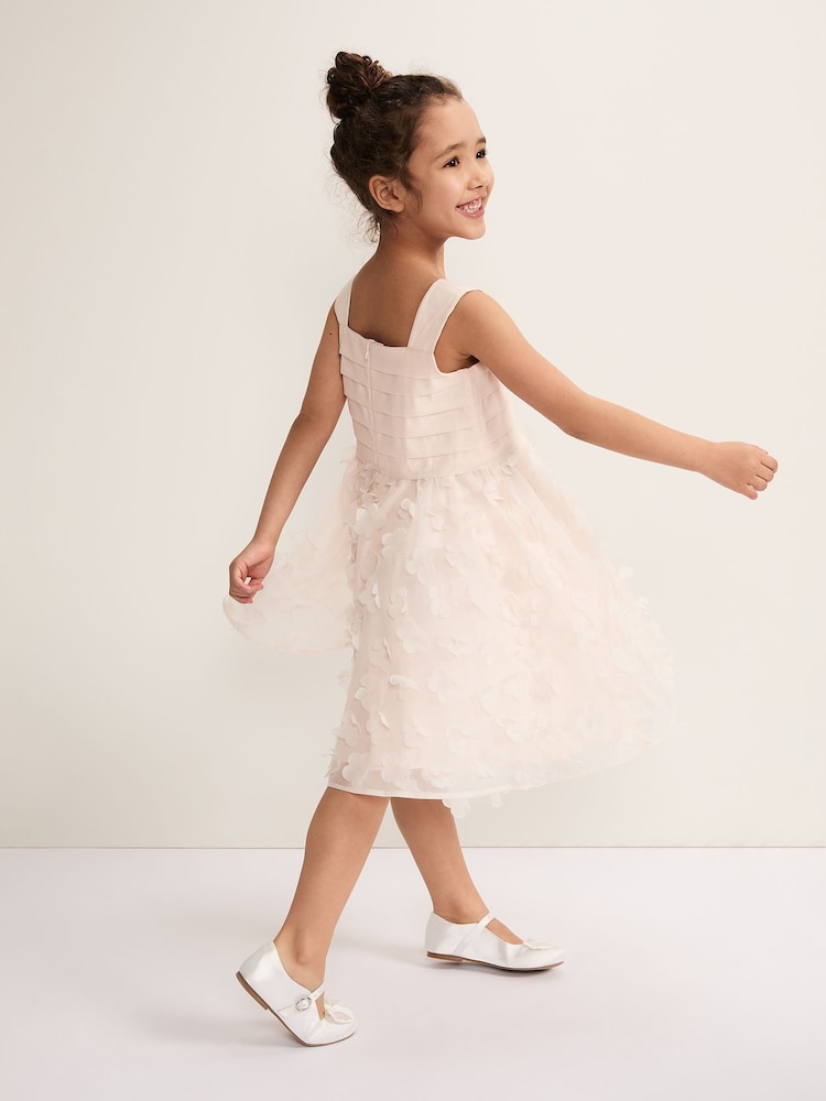 Phase Eight Pink Delilah Textured Floral Dress - Image 2 of 7