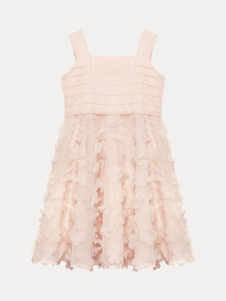 Phase Eight Pink Delilah Textured Floral Dress - Image 7 of 7