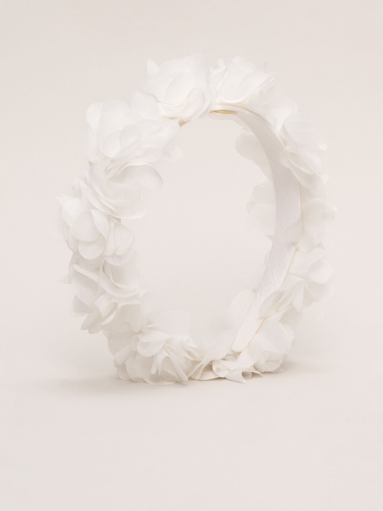 Phase Eight White Petal Headband - Image 1 of 3 Phase Eight White Petal Headband - Image 1 of 3