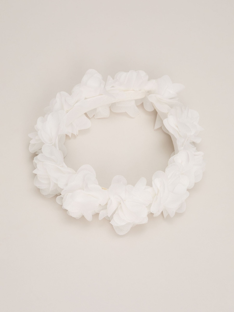 Phase Eight White Petal Headband - Image 2 of 3 Phase Eight White Petal Headband - Image 2 of 3
