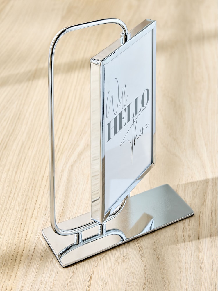 Silver Monaco Swivel Photo Frame - Image 2 of 5
