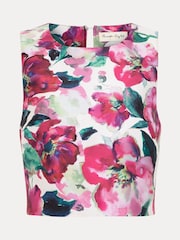 Phase Eight Natural Petite Celeste Floral Print Top - Image 7 of 7