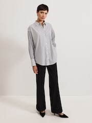 Phase Eight Natural Mixed Stripe Shirt - Image 2 of 5