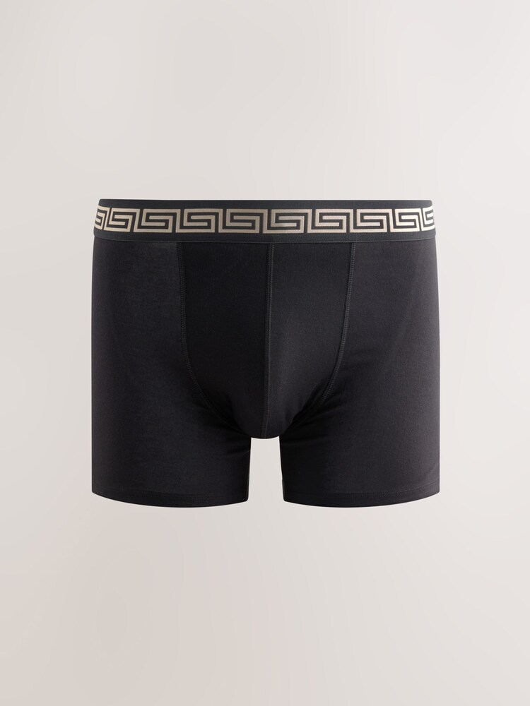 Navy/Purple/Orange/Neutral Signature Trunk Boxers - Image 2 of 8