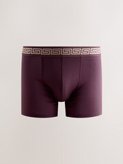 Navy/Purple/Orange/Neutral Signature Trunk Boxers - Image 4 of 8