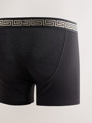 Navy/Purple/Orange/Neutral Signature Trunk Boxers - Image 6 of 8
