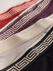 Navy/Purple/Orange/Neutral Signature Trunk Boxers - Image 7 of 8