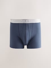 Blue Light Metallic Waistband A-Front Boxers 5 Pack - Image 2 of 9
